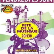 Affiche fete musique villersexel