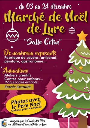 Affiche marche de noel lure 2022